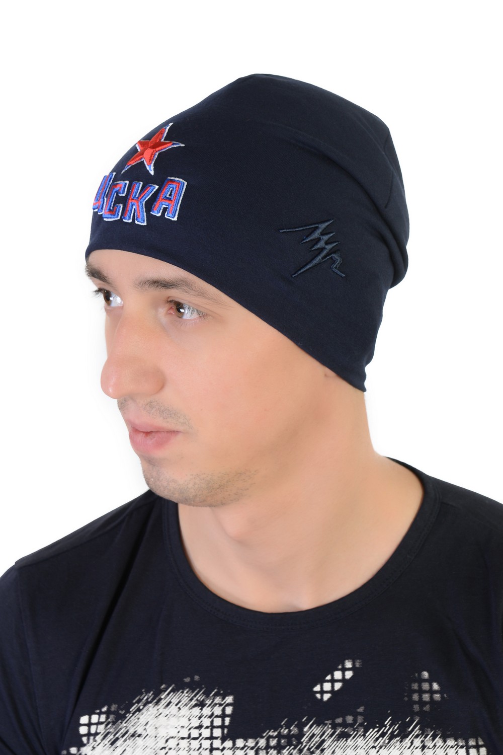 картинка Шапка ЦСКА (темно-синяя) от магазина LutchShop.ru