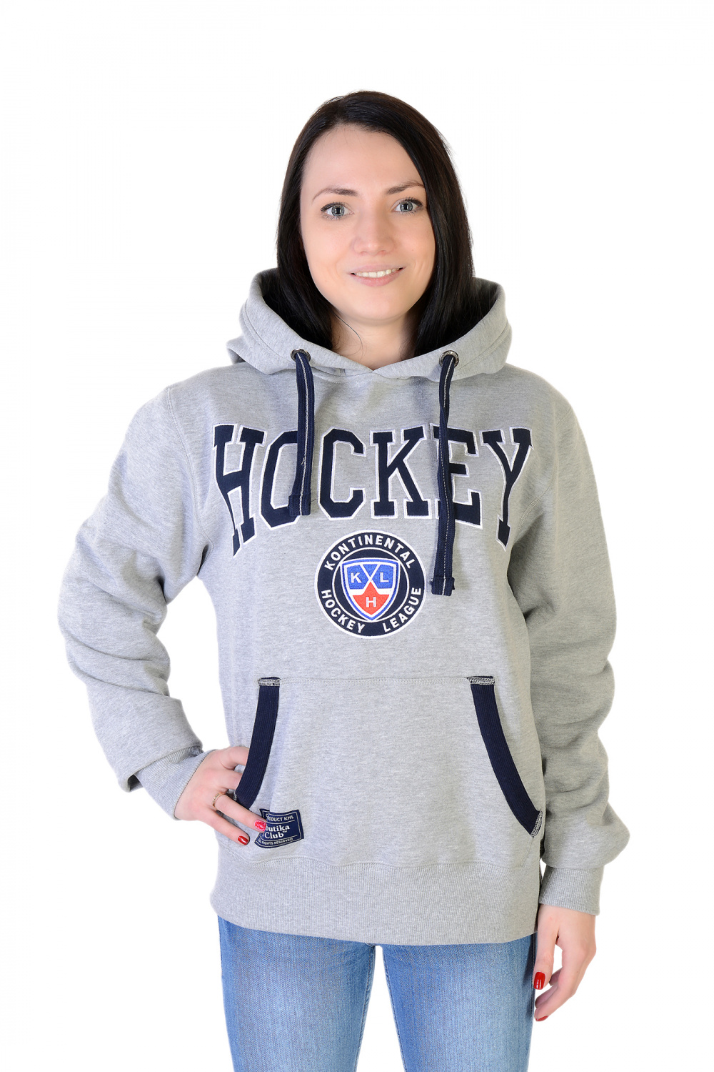 картинка Толстовка КХЛ HOCKEY серая от магазина LutchShop.ru
