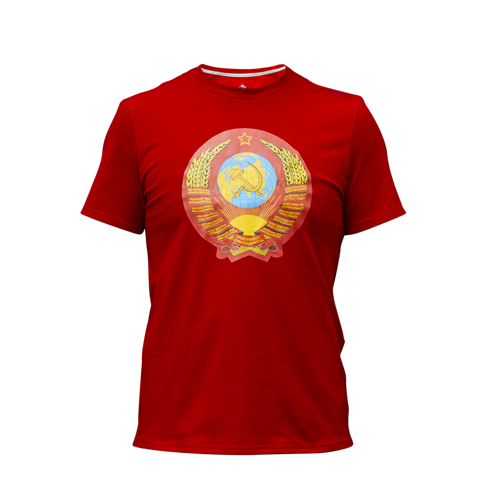 картинка Футболка герб СССР (красная) от магазина LutchShop.ru