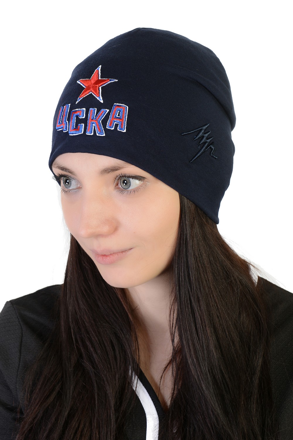 картинка Шапка ЦСКА (темно-синяя) от магазина LutchShop.ru