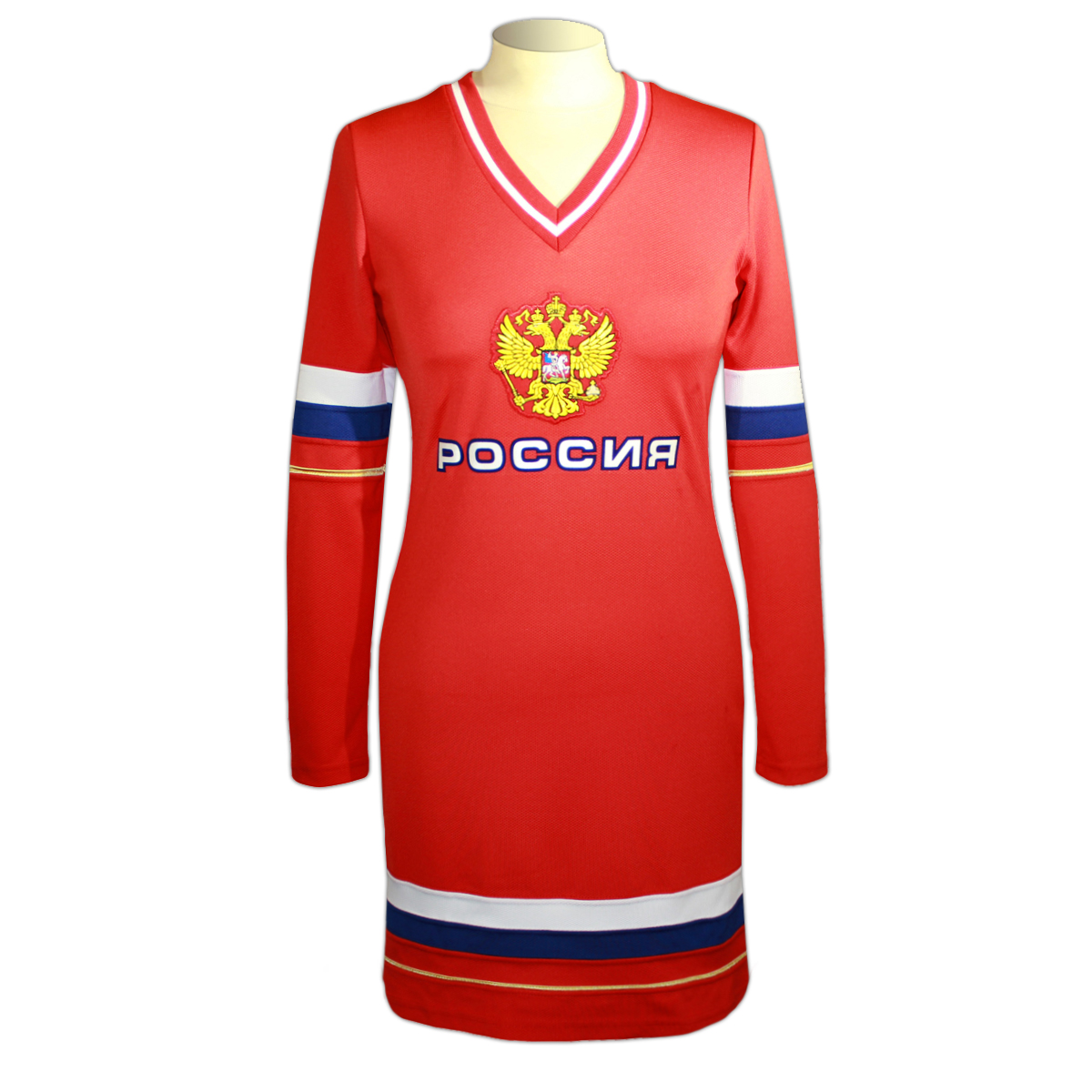 картинка Платье Россия детское красное от магазина LutchShop.ru