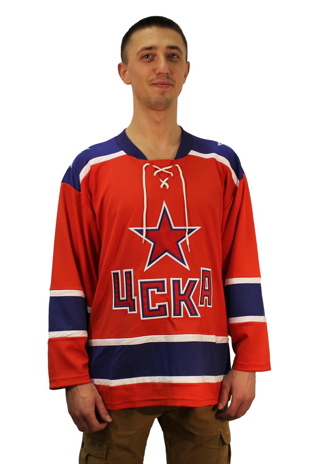 картинка Свитер хоккейный ЦСКА от магазина LutchShop.ru