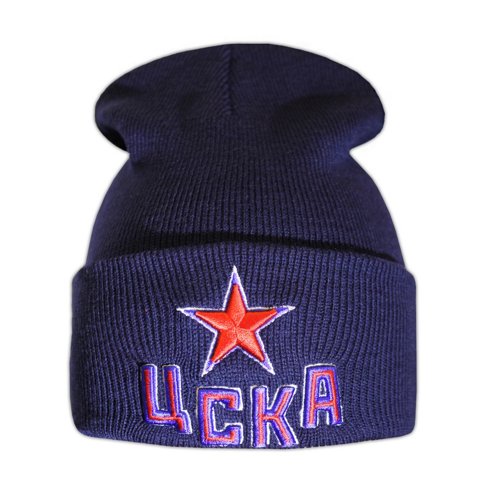картинка Шапка ЦСКА синяя от магазина LutchShop.ru