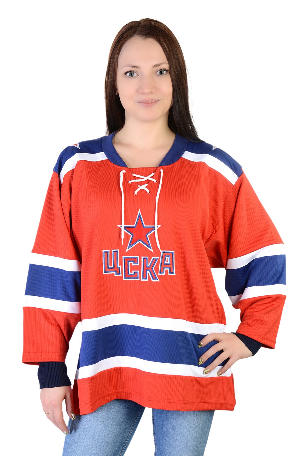 картинка Свитер хоккейный ЦСКА от магазина LutchShop.ru