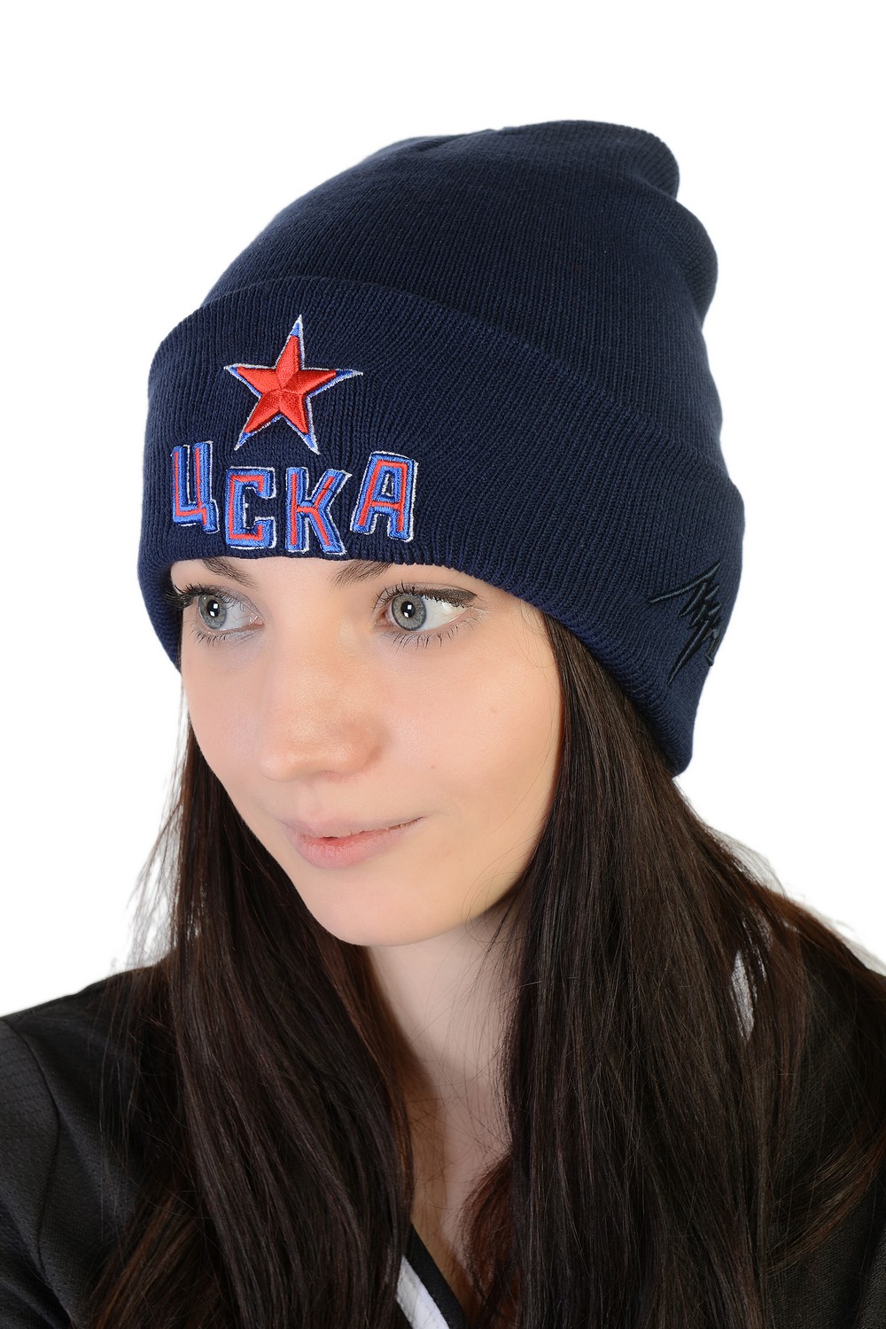 картинка Шапка ЦСКА синяя от магазина LutchShop.ru