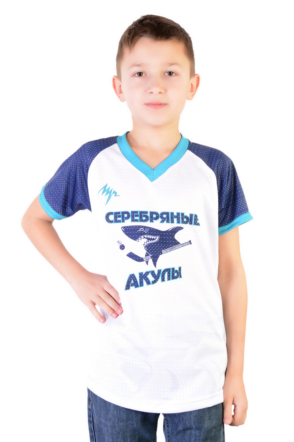 картинка Футболка Серебряные Акулы от магазина LutchShop.ru